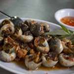 vietnamda salyangoz yemeği