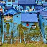 KAMPUNG BIRU malang mavi köy